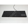 SK314 Waterproof antibacterial silicon keyboard with touchpad